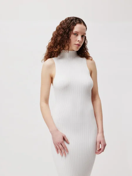 LeGer by Lena Gercke Rochie tricotat Klea' alb