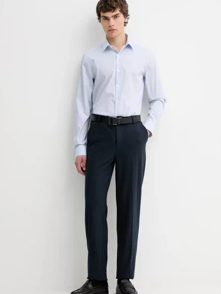 Calvin Klein Cămașă | Slim Fit | stretch albastru