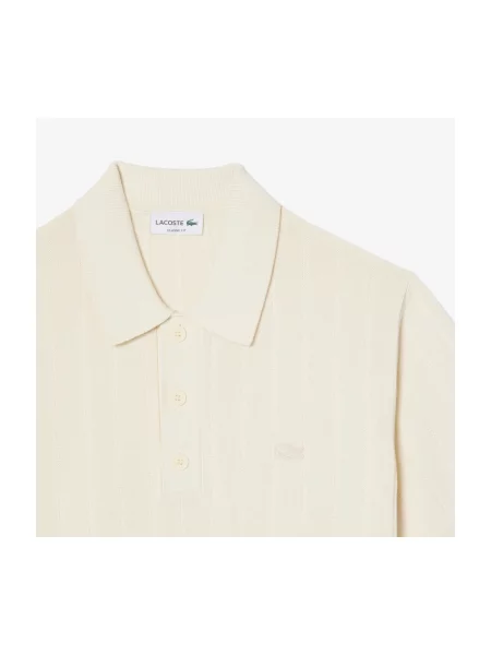 Tricou Lacoste clasic bej