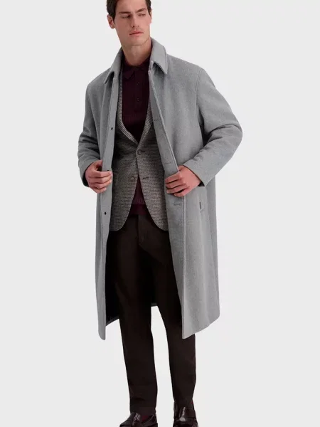Пальто Pierre Cardin сіре