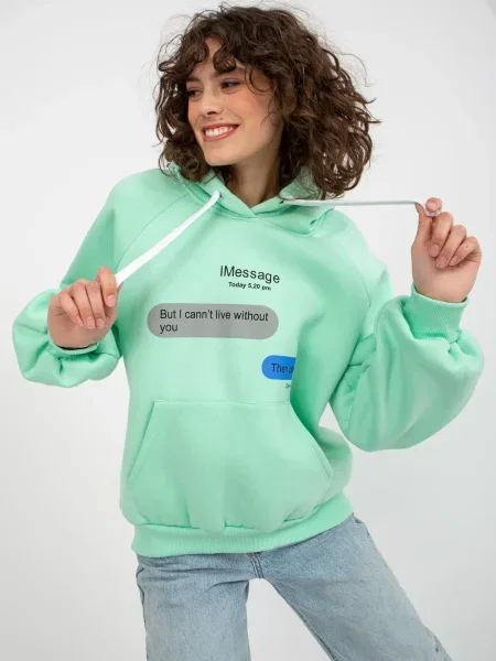 Hanorac Fashionhunters turcoaz