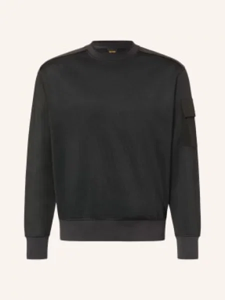 Boss Bluza Functional schwarz czarna