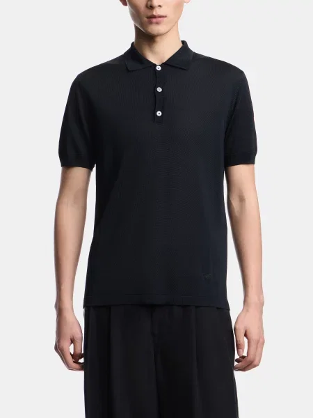Поло Emporio Armani синее