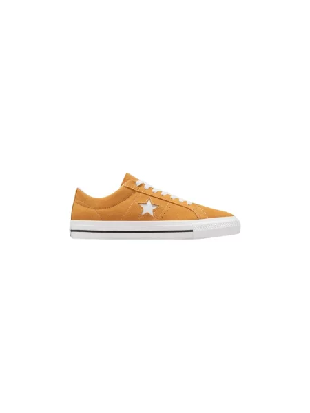 Sneakersy Converse zamszowe pomarańczowe