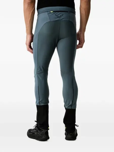 Pantaloni Dynafit cu imagine alergare albastru