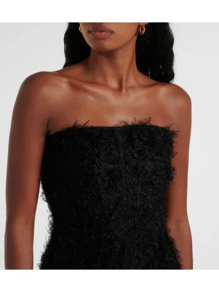 Rochie midi Toteme până la genunchi de costum negru