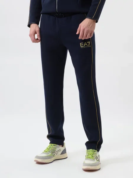 Костюмный спортивный костюм Ea7 Emporio Armani синий