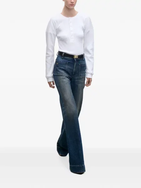 Hanorac Victoria Beckham alb