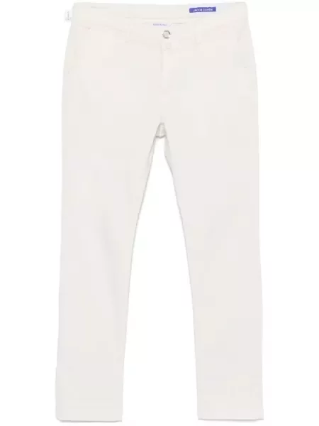 Chinos Jacob Cohen bílé