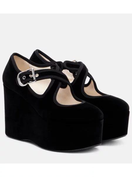 Pantofi cu toc Alaïa negru