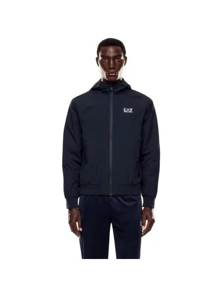 Emporio Armani Prechodná bunda námornícka / biela modrá