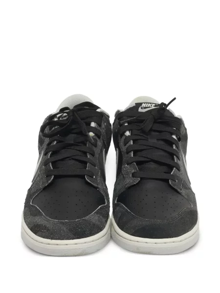 Sneakerși Nike Dunk cu model zebră retro negru