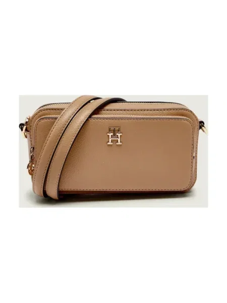 TOMMY HILFIGER Válltáska khaki bézs
