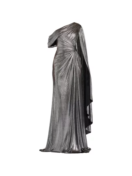 Rochie maxi Tadashi Shoji cu un umăr gol
