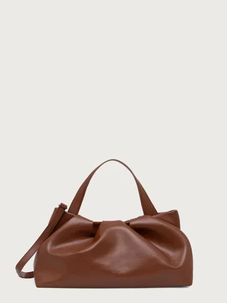 Geantă shopper Themoirè maro