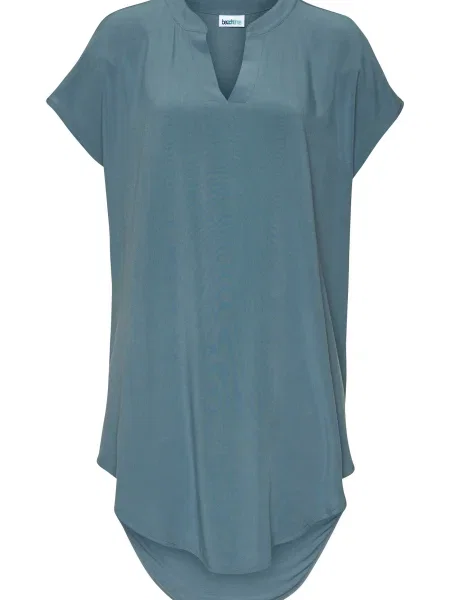 BEACH TIME Bluză fumuriu albastru