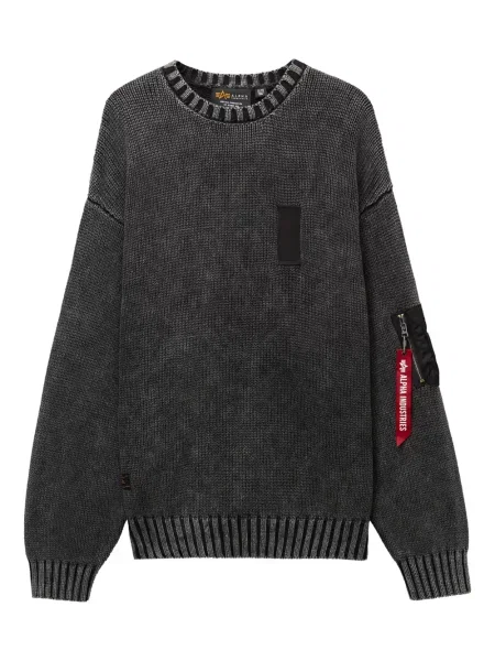 Pulover Alpha Industries negru