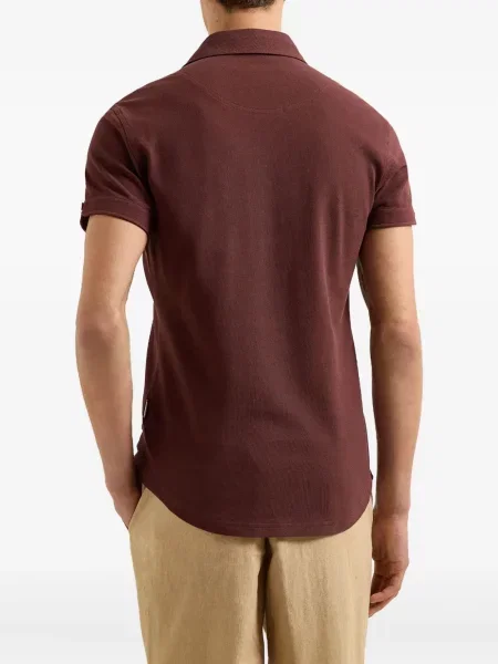 Tricou polo Orlebar Brown maro