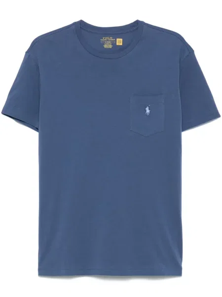 Polo Polo Ralph Lauren cu broderie de costum alb