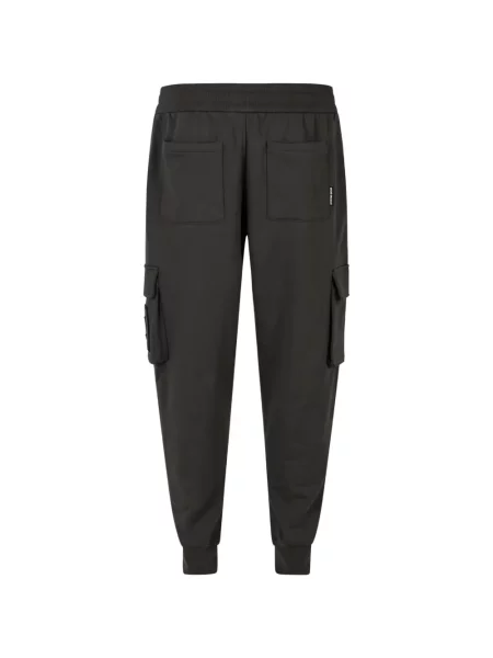 Pantaloni cargo Moose Knuckles cu cordon gri