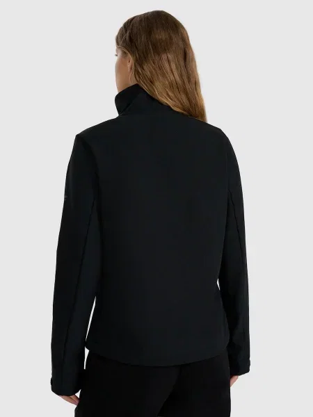 Kurtka softshell wiatroodporna membrana 4F czarna