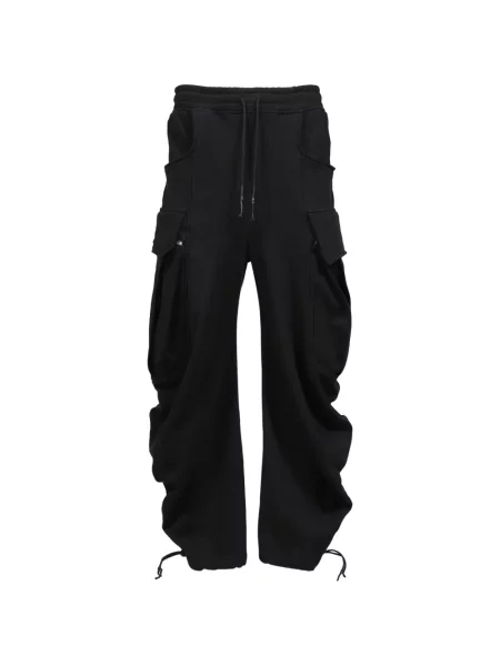 Pantaloni cargo Zanone alergare cu cordon negru