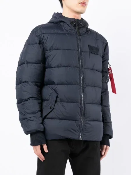 Zateplená bunda Alpha Industries černá