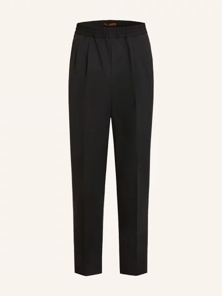 Zegna Kalhoty Extra Slim Fit černá