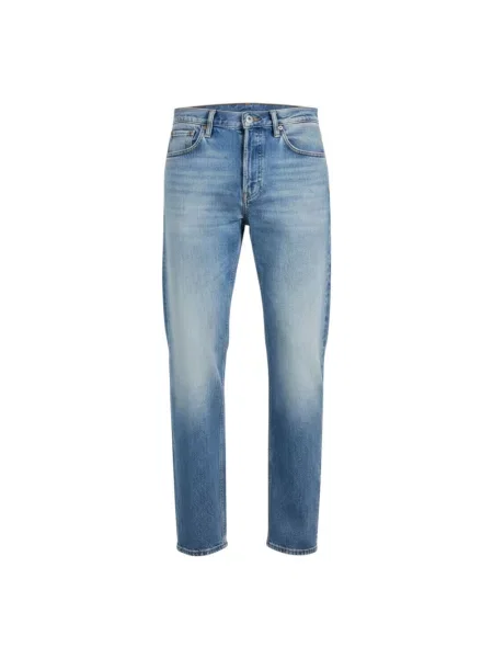 Jeansy straight leg Goldgarn Denim niebieskie