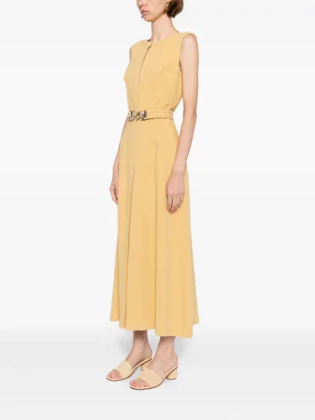 Костюм миди рокля Elie Saab с катарама до коляното