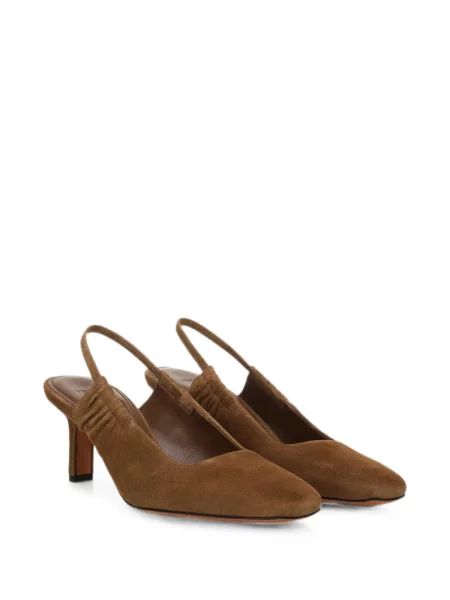 Pantofi cu toc Vince slingback maro