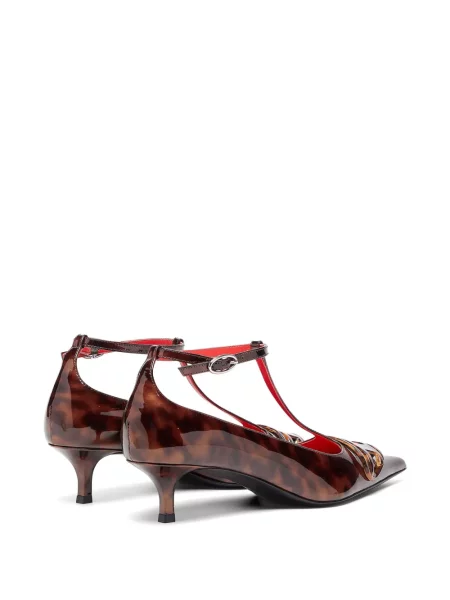 Pantofi cu toc Diesel maro