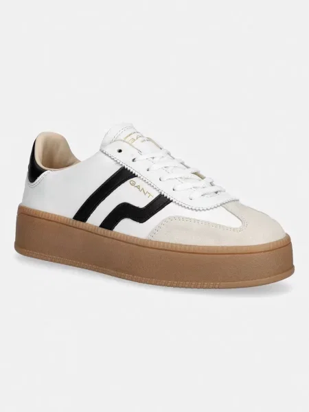 Gant Cuzmani sneakers pentru femei din piele alb