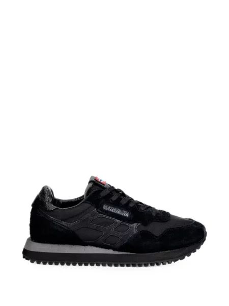 Sneakerși Napapijri cu autograf negru