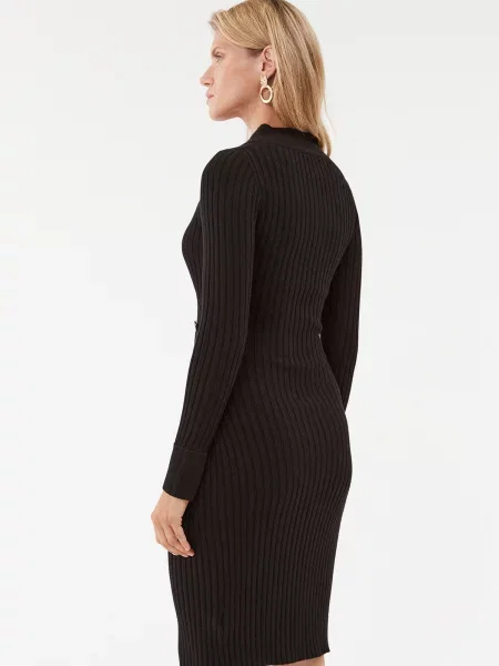 Платье миди Guess черное