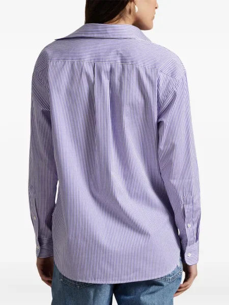Șosete Polo Ralph Lauren din piele de căprioară lungi cu imagine albastru
