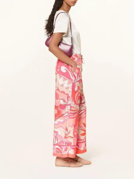 Cambio Spodnie Malene August pink czerwone