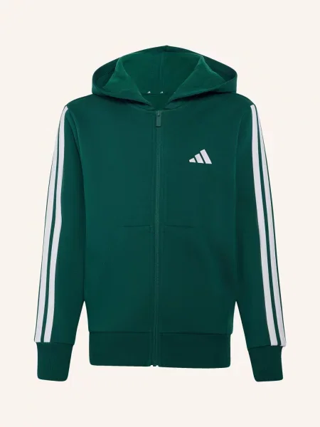 Mikina Essentials Full-Zip Kids bílá