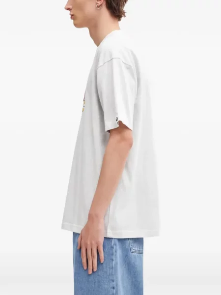 Scurt tricou Aape By A Bathing Ape cu imagine gri