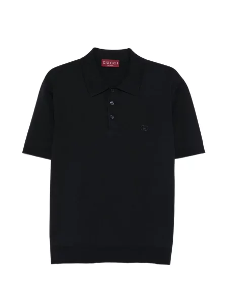 Scurt tricou polo Gucci albastru