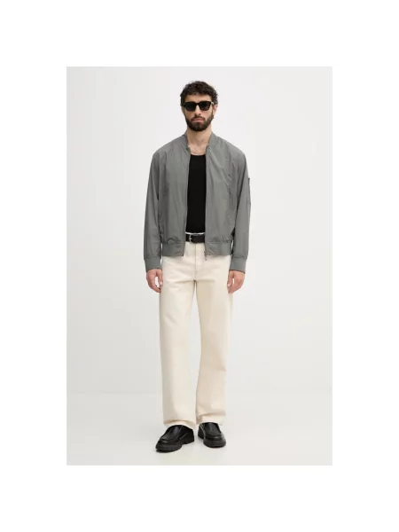 Kurtka bomber Armani Exchange szary