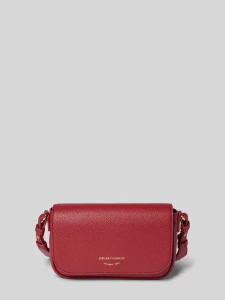 Body Emporio Armani skórzany czerwony