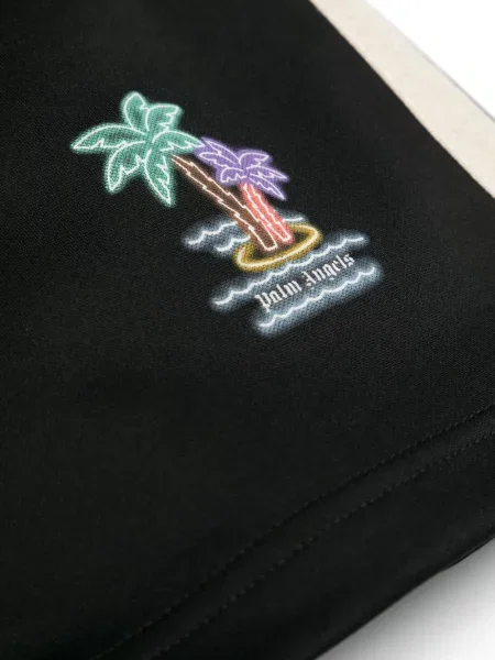 Szorty dziecięce Palm Angels czarne