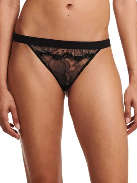 Chantelle X Бикини тип прашка Xtravagant черен