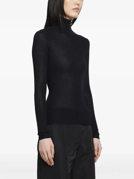 Lung top Jil Sander albastru
