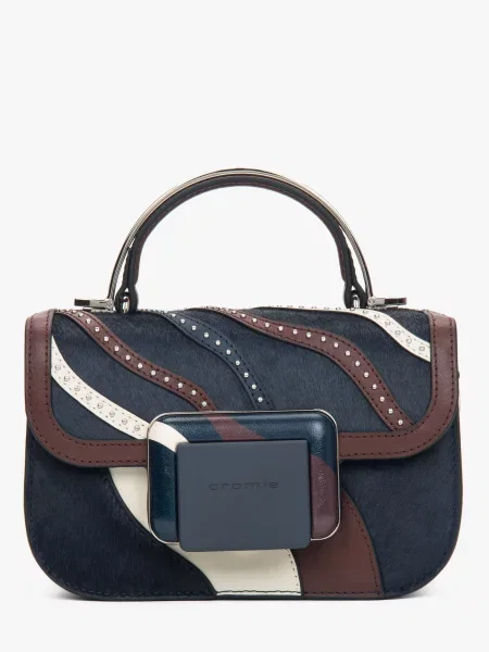 Кожаная сумка Cromia черная