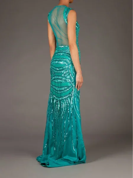 Rochie Georges Mak de costum albastru