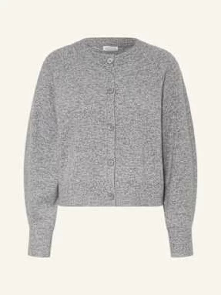 Mrs & Hugs Kardigan Z Kaszmiru grau szary