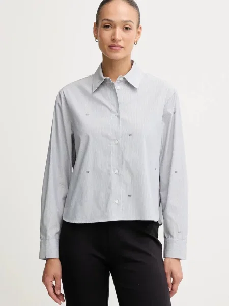 Joop! cămașă din cu guler clasic relaxed gri