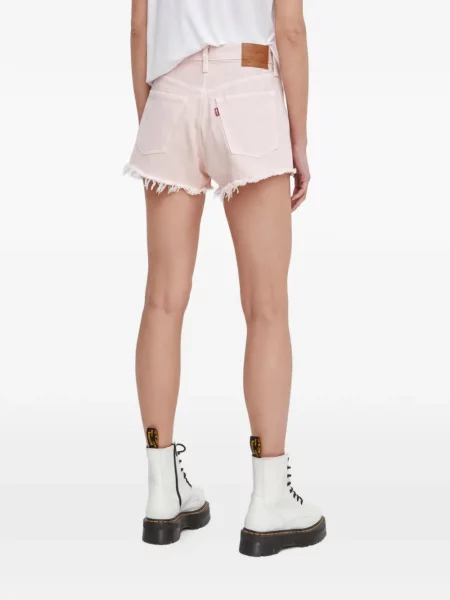 Curea Levi's® cu broderie cu cataramă cu dungi albastru